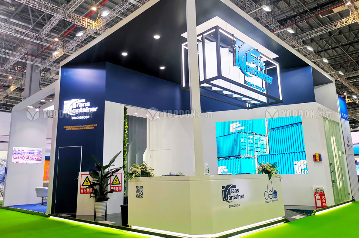 「约盾展览」精工品质，高端设计，助力PJSC TransContainer亮相2021进口博览会