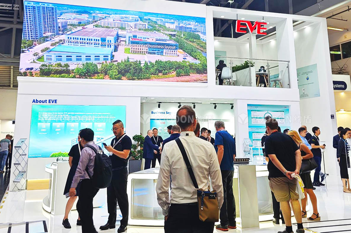 亿纬EVE_德国IAA展台搭建