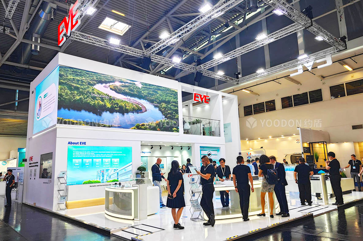 亿纬EVE_德国IAA展台搭建
