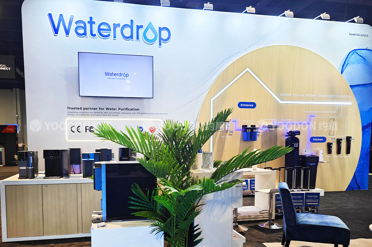 Waterdrop_美国展台搭建
