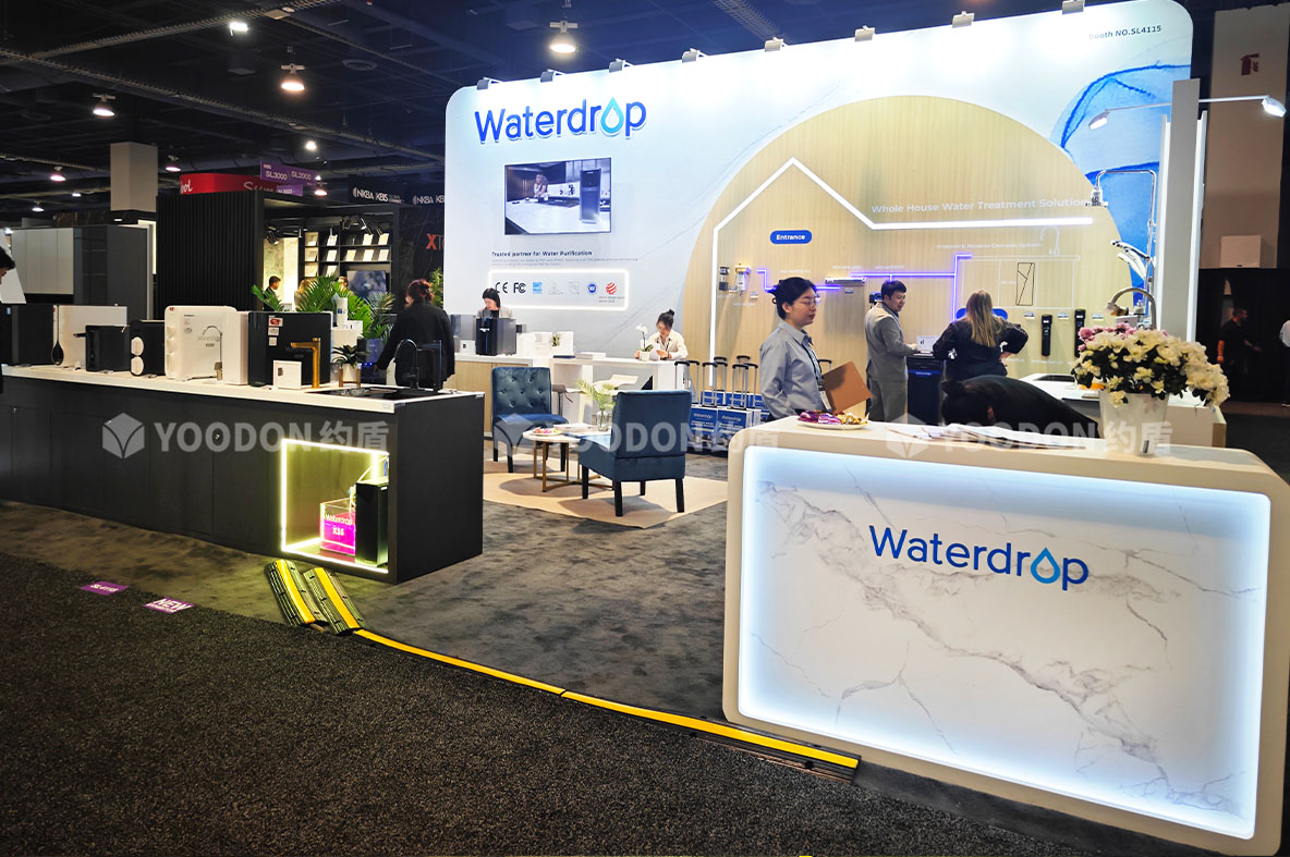 Waterdrop_美国展台搭建