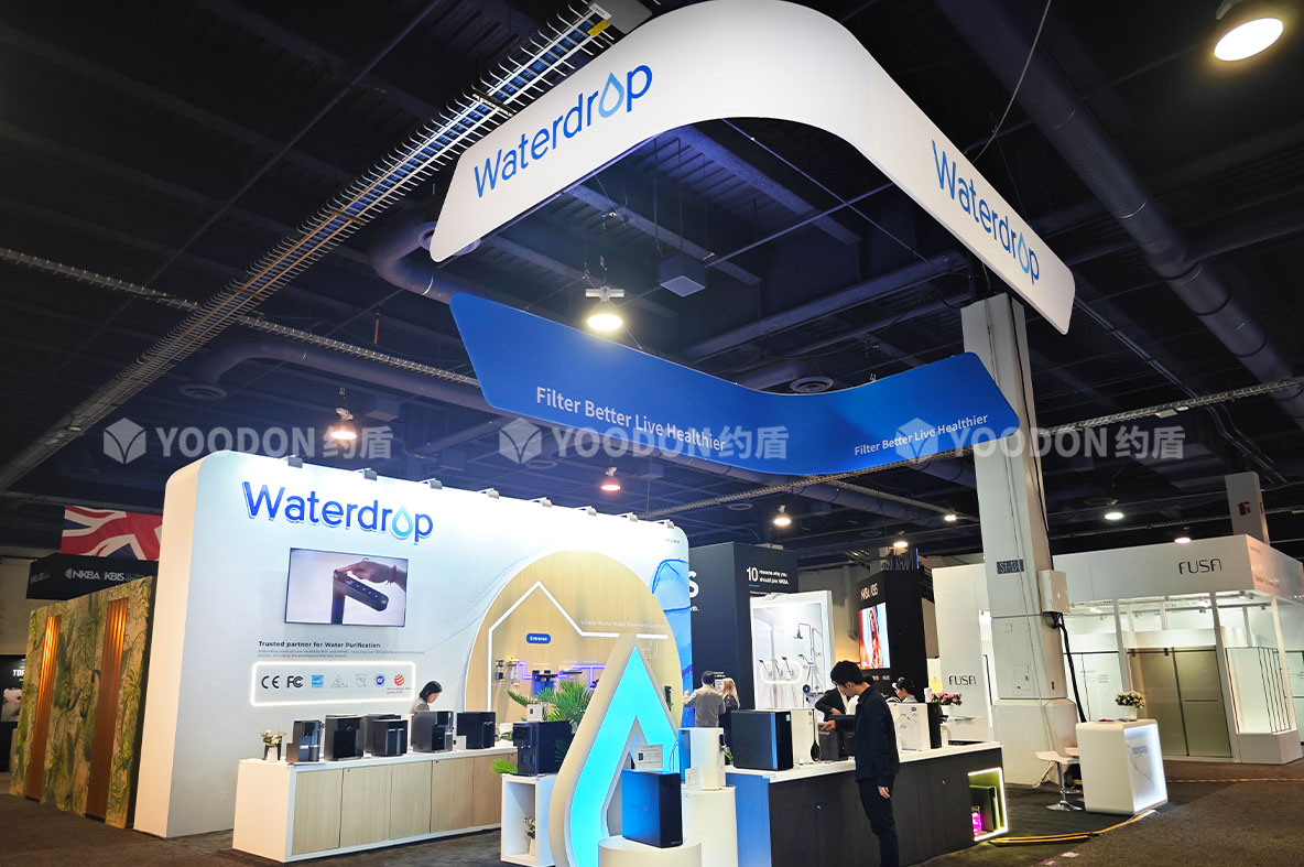 Waterdrop_美国展台搭建