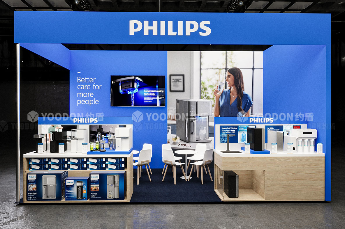 Philips_美国展台搭建