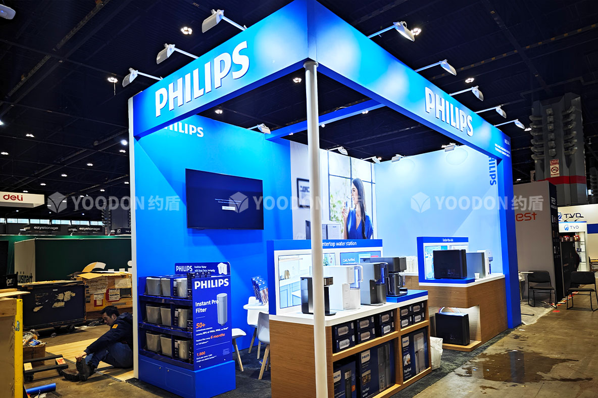 Philips_美国展台搭建