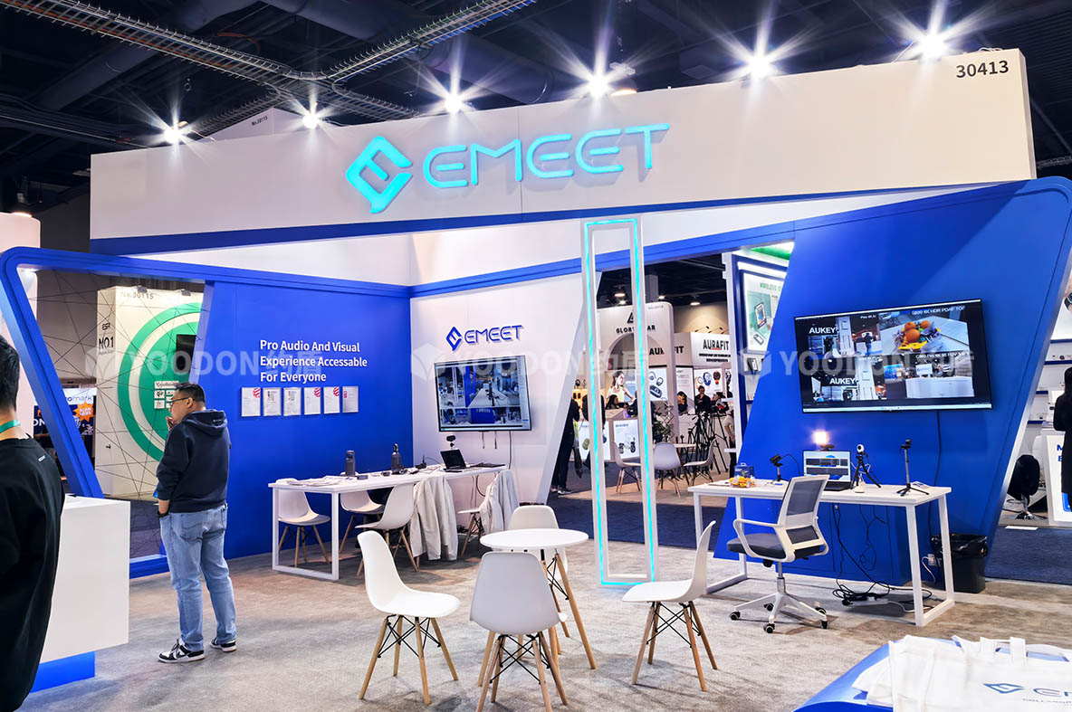 EMEET_美国展台搭建