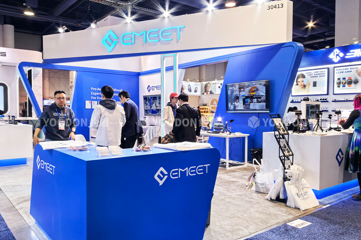 EMEET_美国展台搭建