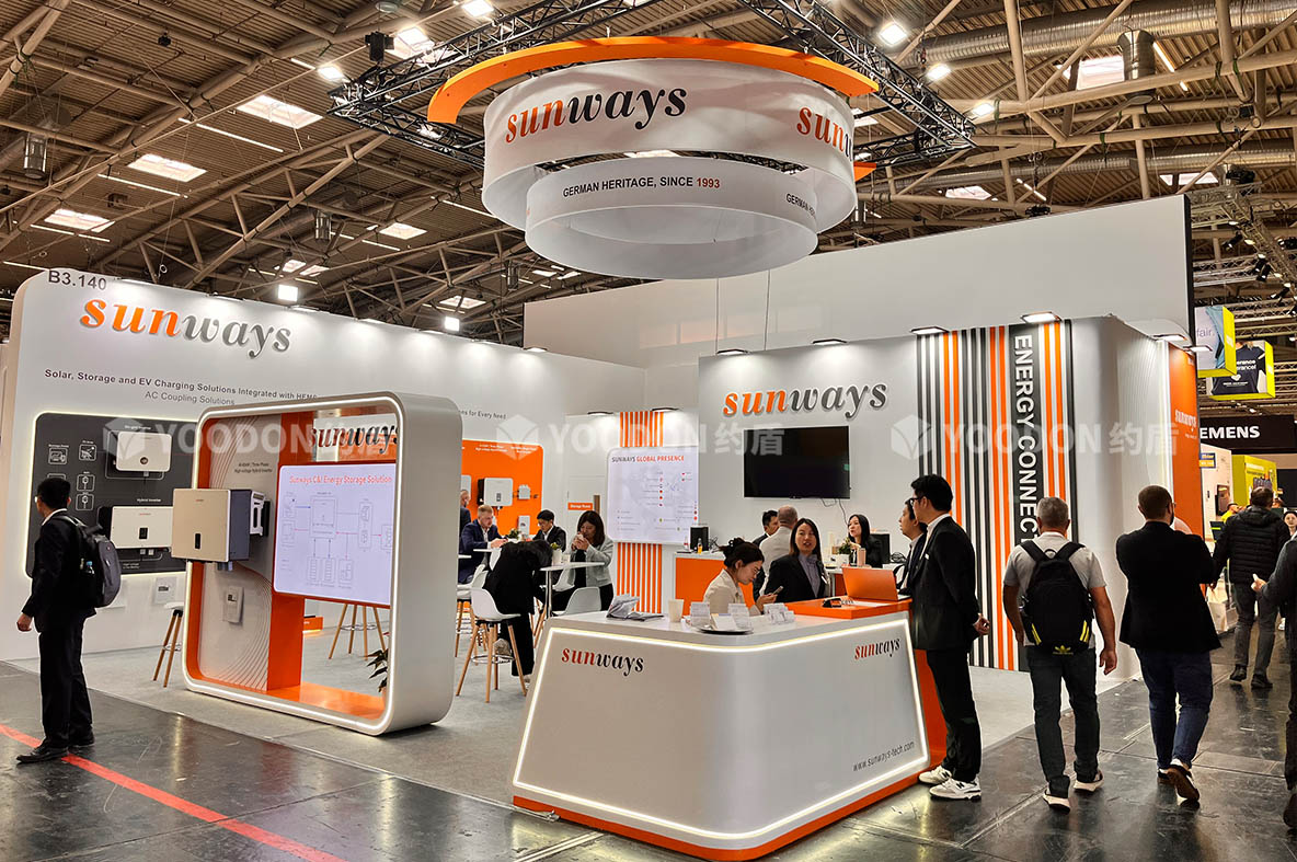 sunways_德国展台搭建