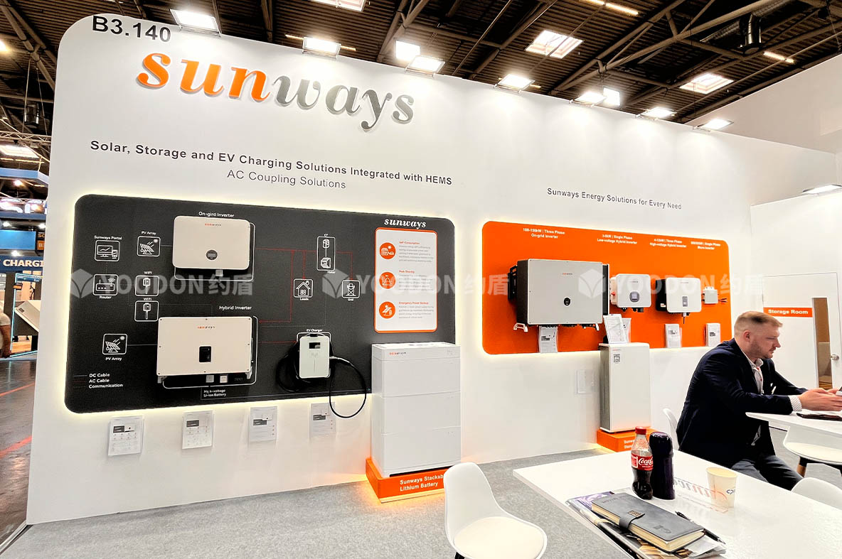 sunways_德国展台搭建