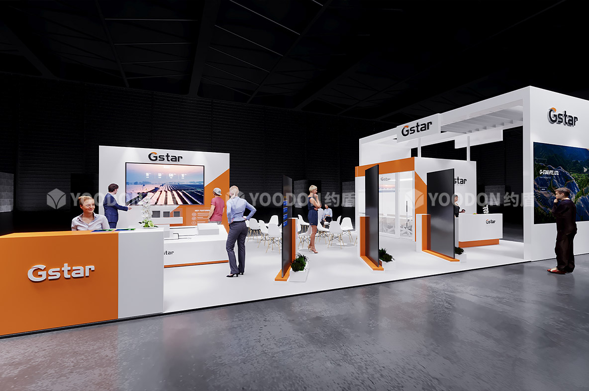 Gstar_美国展台搭建