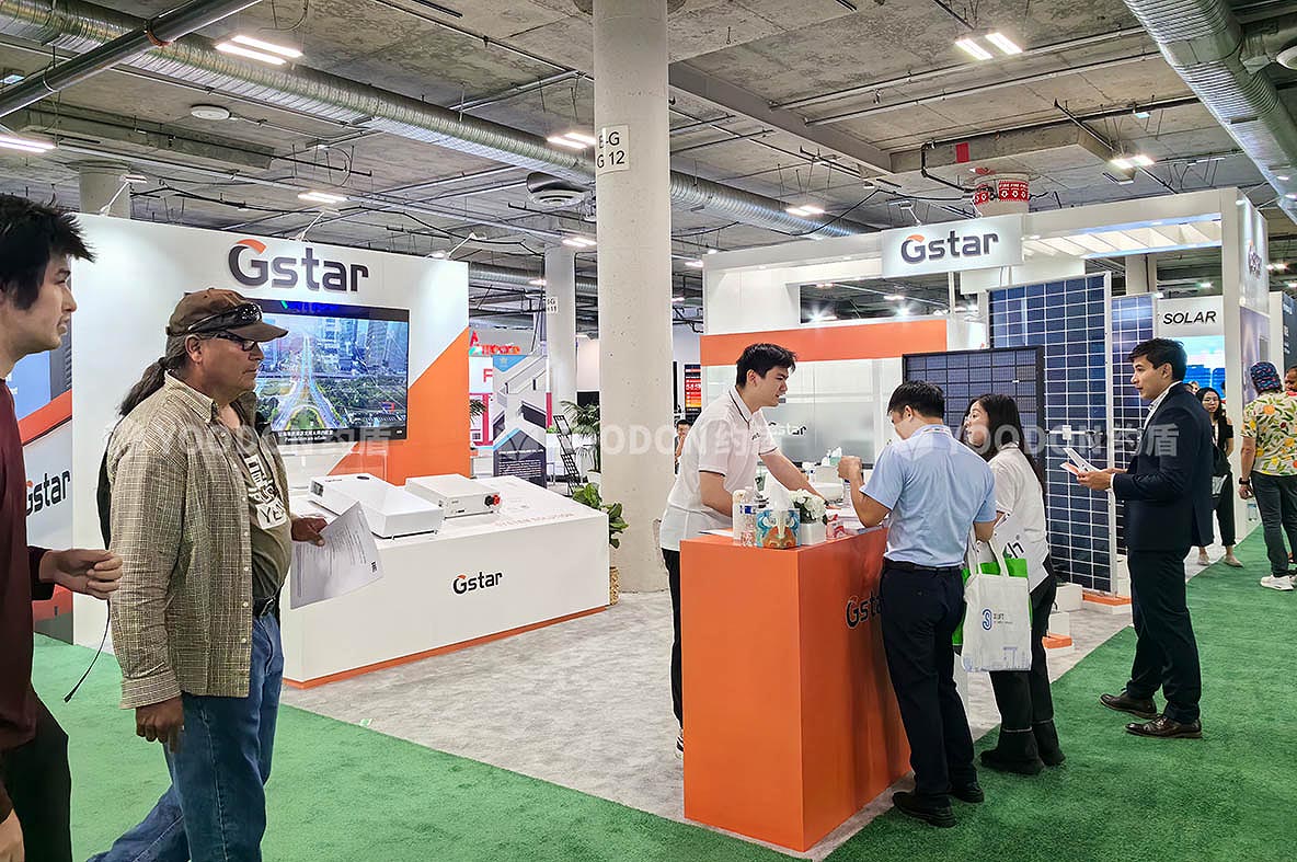 Gstar_美国展台搭建