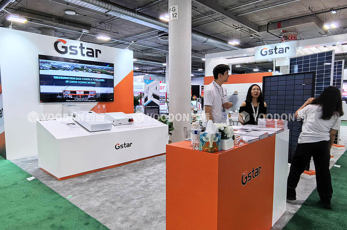 Gstar_美国展台搭建
