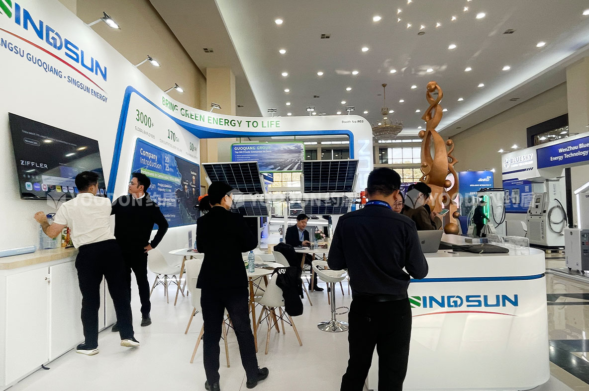 国强_乌兹别克斯坦展台搭建