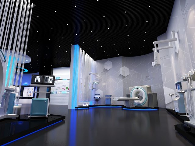 宁波医疗展馆展厅设计